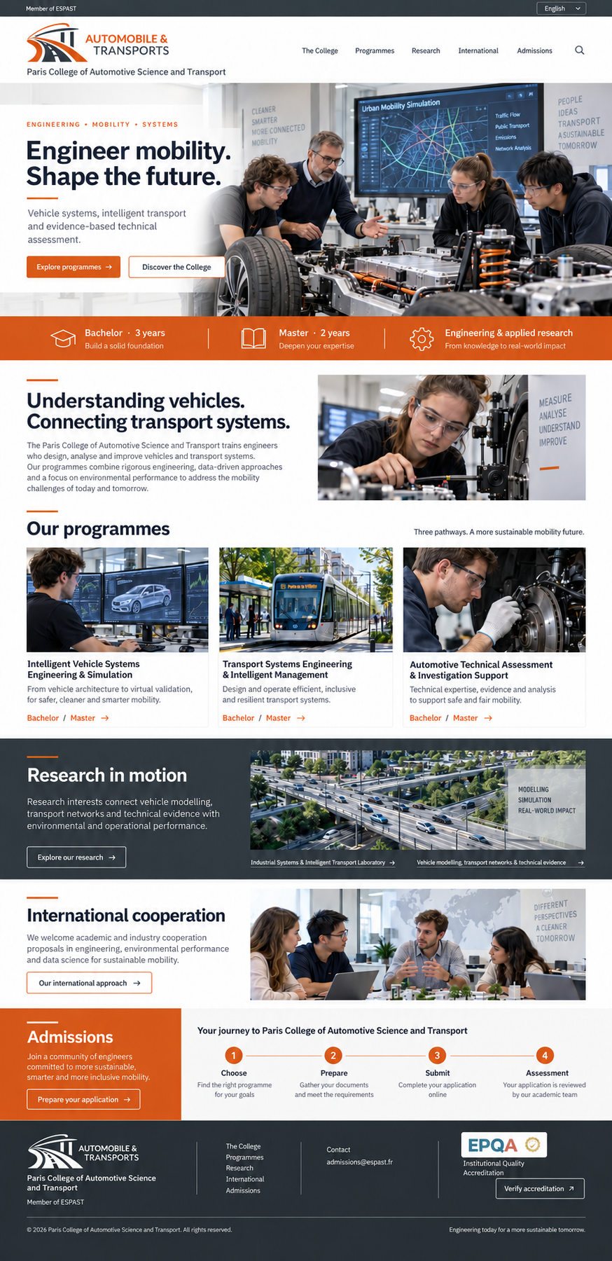 Ingenieurstudierende und Dozent beim Studium von Fahrzeugsystemen — Illustration